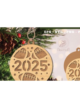 Σετ των 2 Intra απο ξύλο plywood 3mm-4mm πάχος αμερικανικού ποδοσφαίρου 2025 Δίασταση 15x15 cm INTRAFABR-112765664