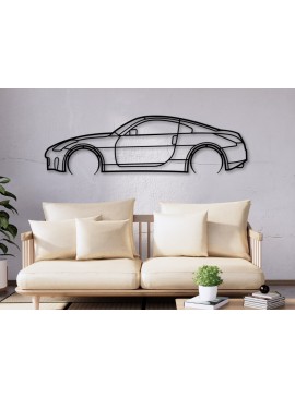 Σετ των 2 Intra απο ξύλο plywood 3mm-4mm πάχος 350z, Car Silhouette Δίασταση 15x15 cm INTRAFABR-109684890