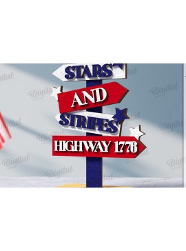 Intra απο ξύλο plywood 3mm-4mm πάχος Τρισδιάστατη 4ης Ιουλίου Δίασταση 30x20 cm INTRAFABR-121120132