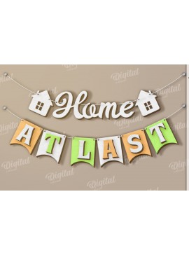 Σετ των 2 Intra απο ξύλο plywood 3mm-4mm πάχος Τρισδιάστατη πανό Δίασταση 30x20 cm INTRAFABR-123139192