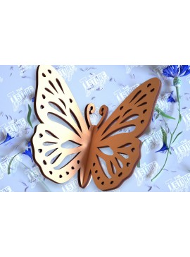 Intra απο ξύλο plywood 3mm-4mm πάχος 3D πεταλούδα | Summer Design | CNC Δίασταση 30x20 cm INTRAFABR-98268681