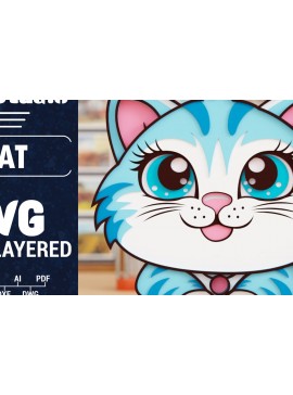 Σετ των 2 Intra απο ξύλο plywood 3mm-4mm πάχος 3D Cat Cut Papercut με λέιζερ Δίασταση 1500x1500 cm INTRAFABR-100848977