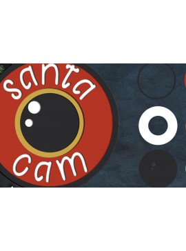 Σετ των 3 Intra απο ξύλο plywood 3mm-4mm πάχος τρισδιάστατο χριστουγεννιάτικο στολίδι με κάμερα Δίασταση 8x8 cm INTRAFABR-82269722