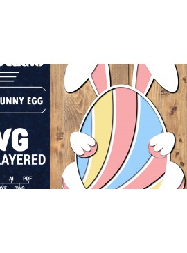 Σετ των 2 Intra απο ξύλο plywood 3mm-4mm πάχος 3D Πασχαλινό Αυγό Πολυστρωματικό PaperCut 68 Δίασταση 1500x1500 cm INTRAFABR-91384793