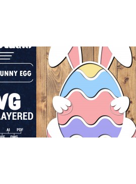 Σετ των 3 Intra απο ξύλο plywood 3mm-4mm πάχος 3D Πασχαλινό Αυγό Πολυστρωματικό PaperCut 69 Δίασταση 1500x1500 cm INTRAFABR-91384966