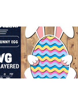 Σετ των 2 Intra απο ξύλο plywood 3mm-4mm πάχος 3D Πασχαλινό αυγό Πολυστρωματικό PaperCut 7 Δίασταση 1500x1500 cm INTRAFABR-91485355