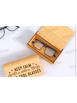 Intra απο ξύλο plywood 3mm-4mm πάχος Τρισδιάστατο κουτί γυαλιών κοπής με λέιζερ Δίασταση 30x20 cm INTRAFABR-122673881