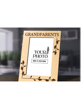 Intra απο ξύλο plywood 3mm-4mm πάχος Τρισδιάστατη οικογενειακή κορνίζα φωτογραφιών Δίασταση 20x30 cm INTRAFABR-118809559