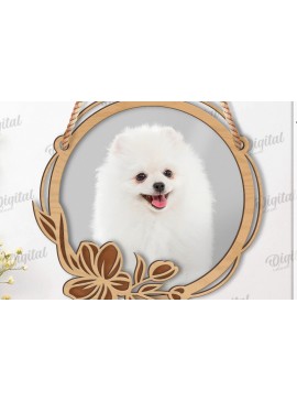 Intra απο ξύλο plywood 3mm-4mm πάχος 3D Floral κορνίζα φωτογραφιών Δίασταση 20x30 cm INTRAFABR-119138793