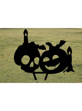 Σετ των 3 Intra απο ξύλο plywood 3mm-4mm πάχος 3D σχεδιασμός κήπων αποκριών Δίασταση 15x15 cm INTRAFABR-79071865