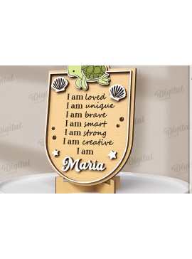 Intra απο ξύλο plywood 3mm-4mm πάχος 3D παιδική επιβεβαίωση κοπής με λέιζερ Δίασταση 30x20 cm INTRAFABR-121431776