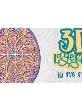 Intra απο ξύλο plywood 3mm-4mm πάχος 3D Layered Πασχαλινό Αυγό 01 Design Δίασταση 30x20 cm INTRAFABR-35766692