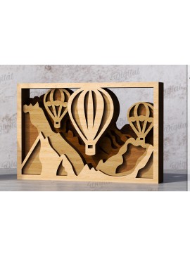 Intra απο ξύλο plywood 3mm-4mm πάχος Διακόσμηση σπιτιού με 3D επίπεδα Δίασταση 30x20 cm INTRAFABR-119973255