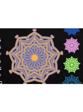 Intra απο ξύλο plywood 3mm-4mm πάχος 3d Layered Mandala Design Δίασταση 30x30 cm INTRAFABR-86302887