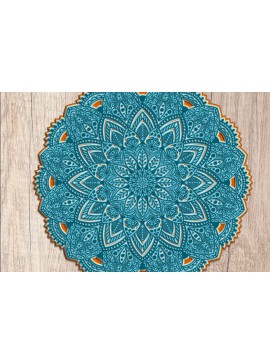 Σετ των 2 Intra απο ξύλο plywood 3mm-4mm πάχος 3D Layered Mandala – κοπής πολλαπλών επιπέδων Δίασταση 30x30 cm INTRAFABR-14488609