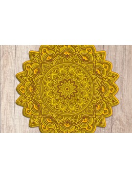 Intra απο ξύλο plywood 3mm-4mm πάχος 3D Layered Mandala – κοπής πολλαπλών επιπέδων Δίασταση 30x30 cm INTRAFABR-14506124