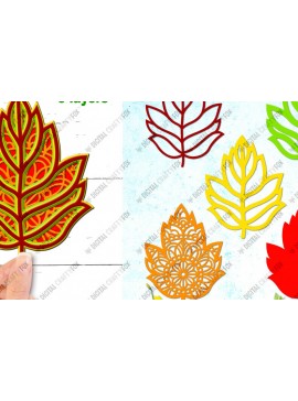 Intra απο ξύλο plywood 3mm-4mm πάχος Πρότυπο κοπής 3D φύλλου χαρτιού, Μάνταλα φύλλων Δίασταση 3600x3600 cm INTRAFABR-90584939