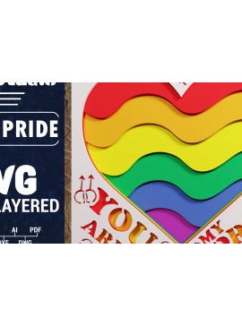 Σετ των 2 Intra απο ξύλο plywood 3mm-4mm πάχος 3d LGBT Pride Papercut Δίασταση 1200x1200 cm INTRAFABR-71811816