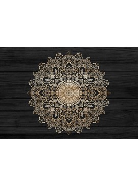 Σετ των 2 Intra απο ξύλο plywood 3mm-4mm πάχος 3D Mandala για Cricut Δίασταση 30x30 cm INTRAFABR-69583684