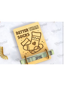 Intra απο ξύλο plywood 3mm-4mm πάχος 3D Money Holder Cut  Δίασταση 30x20 cm INTRAFABR-121433422