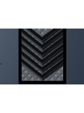 Σετ των 2 Intra απο ξύλο plywood 3mm-4mm πάχος 3D Multilayer Wall Art Decor Home Vol. 2 Δίασταση 40x40 cm INTRAFABR-28184249