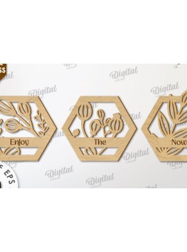 Intra απο ξύλο plywood 3mm-4mm πάχος 3D φυτά διακόσμηση τοίχου Σχεδιασμός κοπής με λέιζερ Δίασταση 30x20 cm INTRAFABR-111421977