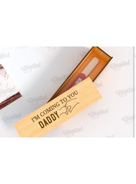 Σετ των 2 Intra απο ξύλο plywood 3mm-4mm πάχος Τρισδιάστατο κουτί δοκιμής εγκυμοσύνης Δίασταση 30x20 cm INTRAFABR-121592370