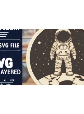 Σετ των 2 Intra απο ξύλο plywood 3mm-4mm πάχος 3D Space Multilayer Δίασταση 1500x1500 cm INTRAFABR-118910390