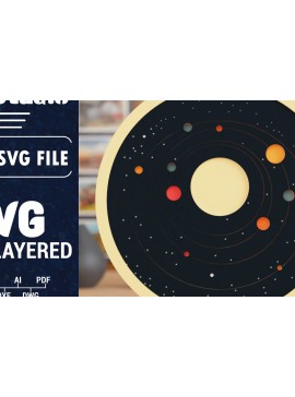 Σετ των 2 Intra απο ξύλο plywood 3mm-4mm πάχος 3D Space Multilayer Δίασταση 1500x1500 cm INTRAFABR-118794727