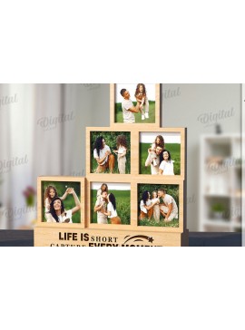 Intra απο ξύλο plywood 3mm-4mm πάχος 3D στοιβαγμένο πλαίσιο φωτογραφιών Δίασταση 20x30 cm INTRAFABR-120040959
