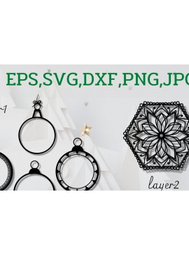 Intra απο ξύλο plywood 3mm-4mm πάχος 3D στολίδια λουλουδιών Mandala Δίασταση 3000x30003000 cm INTRAFABR-51963188