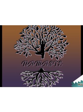 Σετ των 3 Intra απο ξύλο plywood 3mm-4mm πάχος Πρότυπο 3D Tree of Life Shadowbox Δίασταση 6x6 cm INTRAFABR-9643152