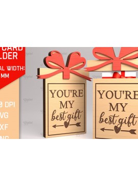 Σετ των 2 Intra απο ξύλο plywood 3mm-4mm πάχος Τρισδιάστατη θήκη δώρου για την ημέρα του Αγίου Βαλεντίνου Δίασταση 15x15 cm INTRAFABR-83940644