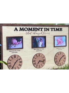 Intra απο ξύλο plywood 3mm-4mm πάχος A Moment in Time Frame- File Δίασταση 20x30 cm INTRAFABR-25302562