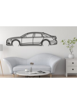Σετ των 3 Intra απο ξύλο plywood 3mm-4mm πάχος A6 C8 Car Silhouette Δίασταση 15x15 cm INTRAFABR-110249560