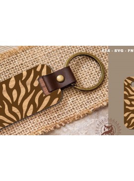 Σετ των 3 Intra απο ξύλο plywood 3mm-4mm πάχος Abstract Pattern Keychain κοπής με λέιζερ 4 Δίασταση 6x6 cm INTRAFABR-115706356