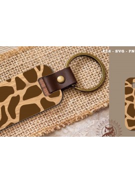 Σετ των 3 Intra απο ξύλο plywood 3mm-4mm πάχος Αφηρημένη μπρελόκ με μοτίβο 5 Δίασταση 6x6 cm INTRAFABR-115706439