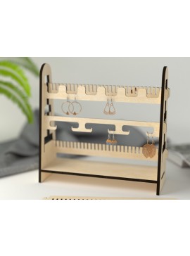 Σετ των 2 Intra απο ξύλο plywood 3mm-4mm πάχος Ρυθμιζόμενη βάση οθόνης Δίασταση 20x20 cm INTRAFABR-26214848