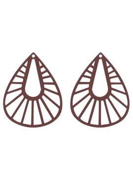 Σετ των 3 Intra απο ξύλο plywood 3mm-4mm πάχος Αφρικανικά σκουλαρίκια, , κοσμήματα Δίασταση 3x3 cm INTRAFABR-36754243