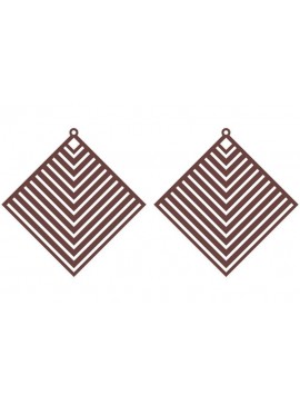 Σετ των 3 Intra απο ξύλο plywood 3mm-4mm πάχος Αφρικανικά σκουλαρίκια, , κοσμήματα Δίασταση 3x3 cm INTRAFABR-36754251