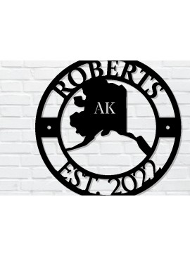 Intra απο ξύλο plywood 3mm-4mm πάχος Αλάσκα προσαρμοσμένη μεταλλική πινακίδα, αμερικανική πολιτεία Δίασταση 3600x3600 cm INTRAFABR-99391443