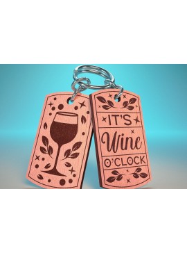 Σετ των 3 Intra απο ξύλο plywood 3mm-4mm πάχος Αλκοόλ Μπρελόκ | Αλκοόλ Δίασταση 6x6 cm INTRAFABR-66117715