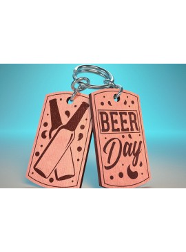 Σετ των 3 Intra απο ξύλο plywood 3mm-4mm πάχος Αλκοόλ Μπρελόκ | Αλκοόλ Δίασταση 6x6 cm INTRAFABR-66118414