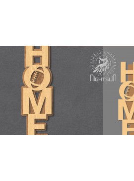 Σετ των 2 Intra απο ξύλο plywood 3mm-4mm πάχος για το σπίτι αμερικανικού ποδοσφαίρου Δίασταση 15x15 cm INTRAFABR-120389462