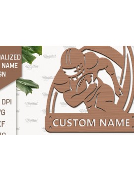 Intra απο ξύλο plywood 3mm-4mm πάχος πινακίδων αμερικανικού ποδοσφαίρου Δίασταση 30x20 cm INTRAFABR-97086426