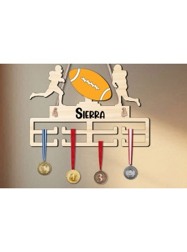 Σετ των 2 Intra απο ξύλο plywood 3mm-4mm πάχος Αμερικανικό ποδόσφαιρο Γυναίκα Ράγκμπι Sport Δίασταση 15x15 cm INTRAFABR-119905910