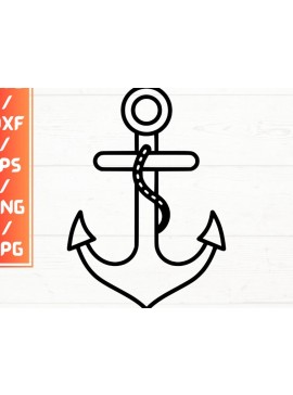 Σετ των 2 Intra απο ξύλο plywood 3mm-4mm πάχος Άγκυρα , , EPS, JPG, Δίασταση 15x15 cm INTRAFABR-115723187