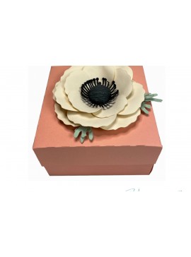 Σετ των 2 Intra απο ξύλο plywood 3mm-4mm πάχος Κουτί δώρου Anemone Δίασταση 30x20 cm INTRAFABR-25873976