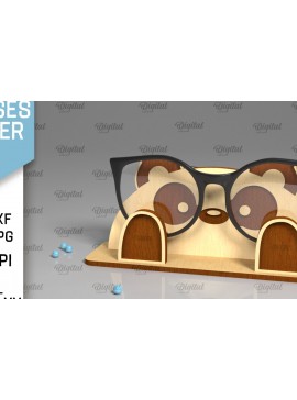 Intra απο ξύλο plywood 3mm-4mm πάχος θήκη για γυαλιά ζώων Δίασταση 30x20 cm INTRAFABR-94914548