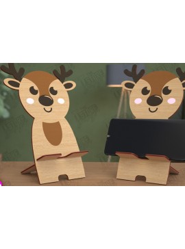 Intra απο ξύλο plywood 3mm-4mm πάχος βάσης τηλεφώνου ζώων | 3D  Δίασταση 30x20 cm INTRAFABR-114429686